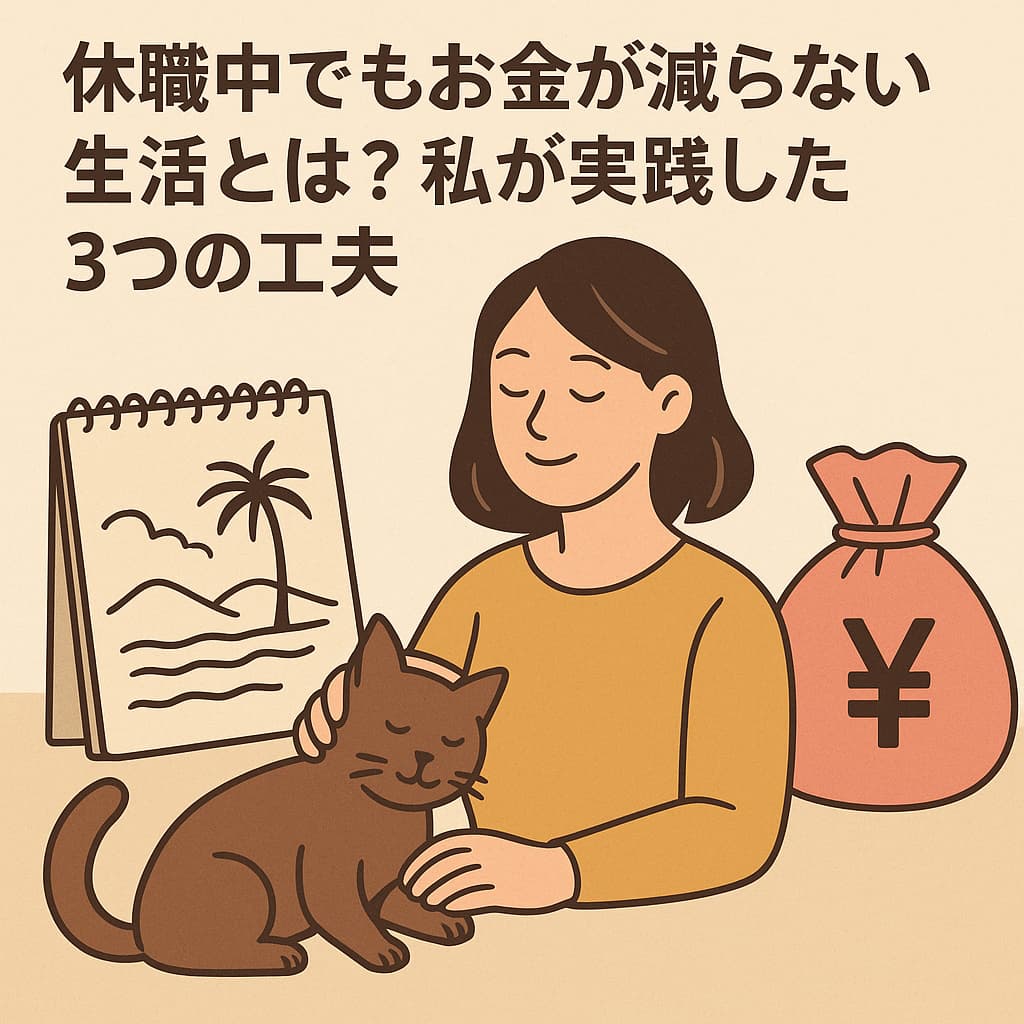 休職中でもお金が減らない生活とは？というタイトルのアイキャッチ画像